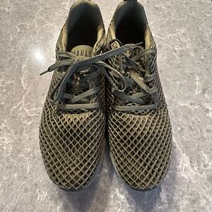 NOBULL Olive Mesh Athletic Shoes